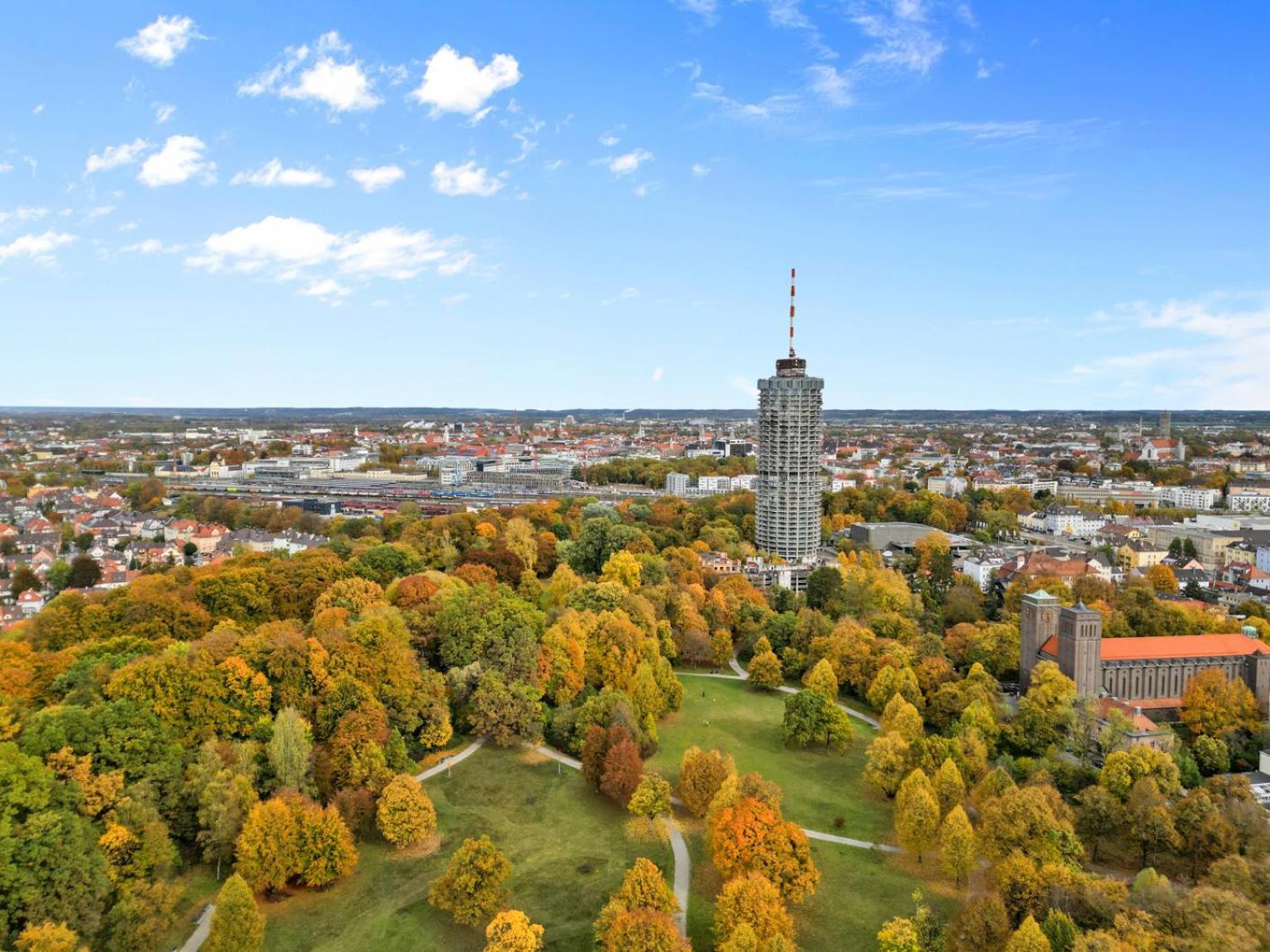 Ma Suite -New-23Floor-Fantasticview-Center Augsburg Exterior foto